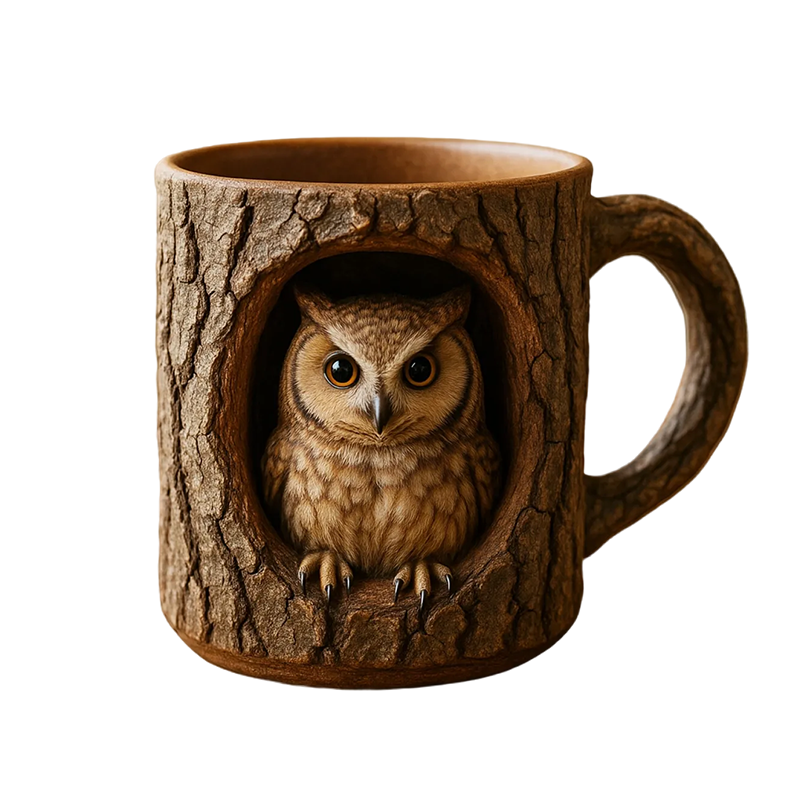 Hobelis Handmade Tree Hollow Mug