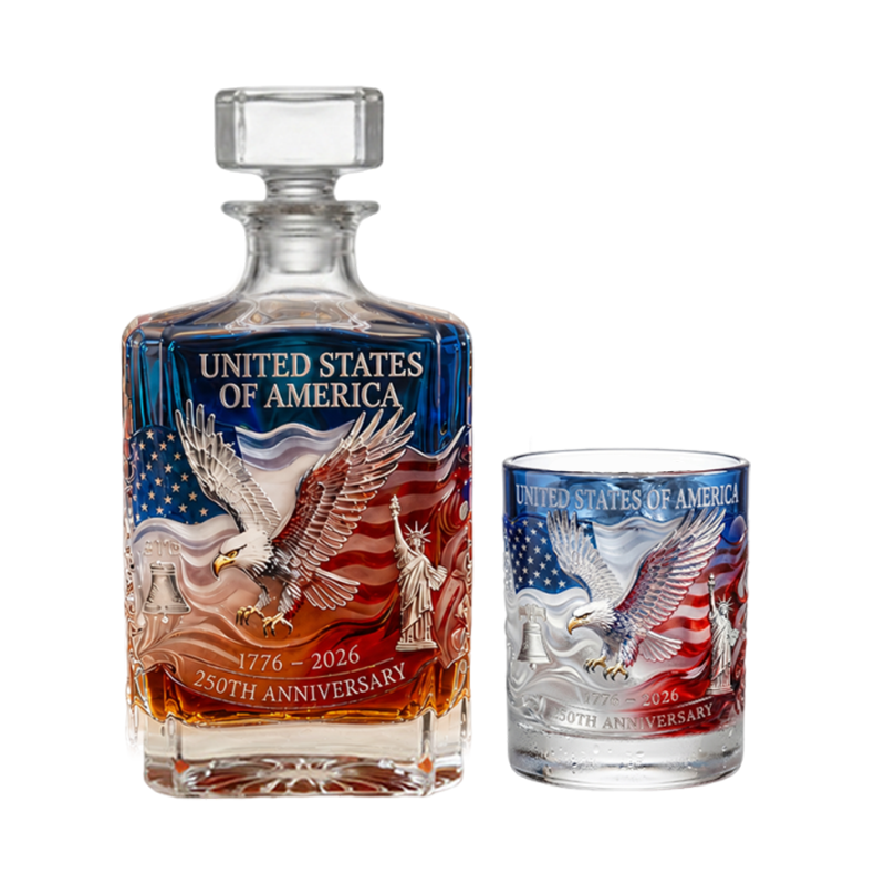 Hobelis Spirit of '76 Decanter Set