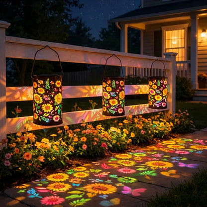 Colorful Sunflower Light-up Lantern