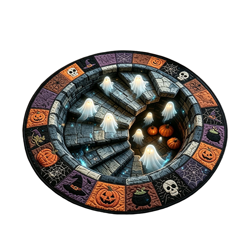 Hobelis™ 3D Vortex Halloween Rug