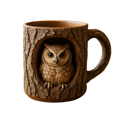 Hobelis Handmade Tree Hollow Mug