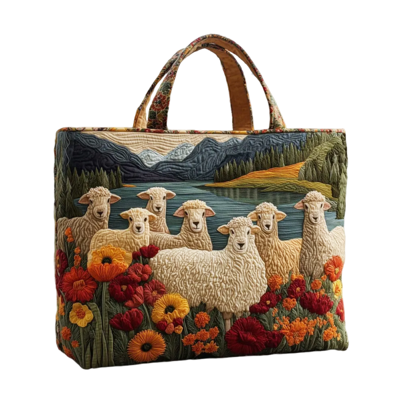 Little Sheep Family Handbag