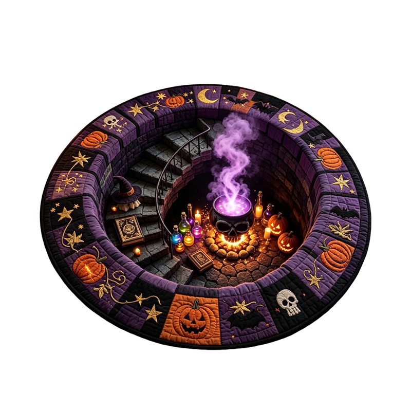 Hobelis™ 3D Vortex Halloween Rug