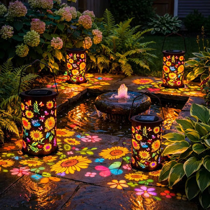 Colorful Sunflower Light-up Lantern