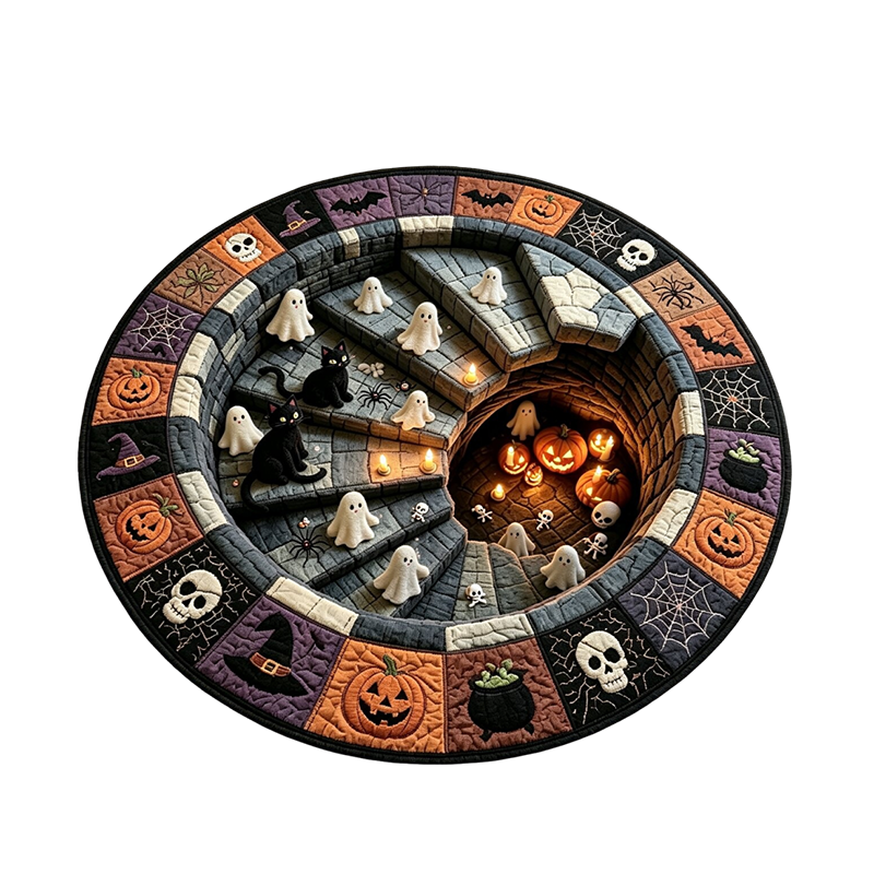 Hobelis™ 3D Vortex Halloween Rug