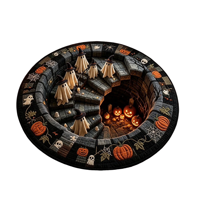 Hobelis™ 3D Vortex Halloween Rug