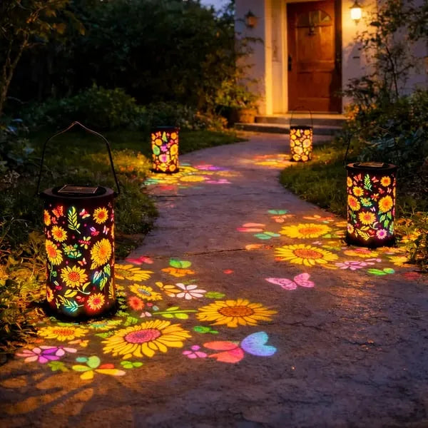 Colorful Sunflower Light-up Lantern