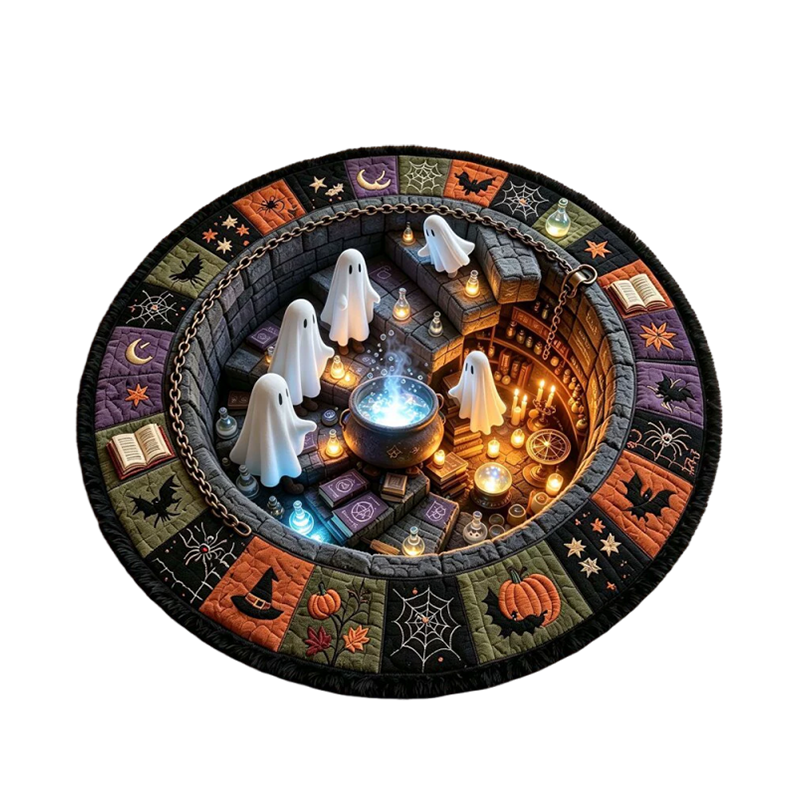 Hobelis™ 3D Vortex Halloween Rug