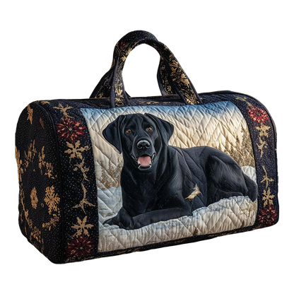 Patchwork Dog Cylindrical Bag