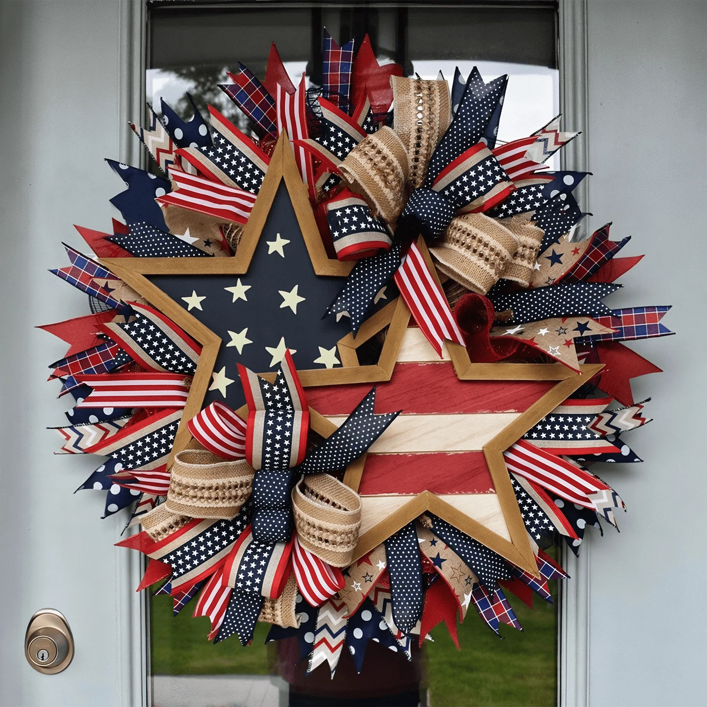 Stars&Stripes Patriotic Wreath