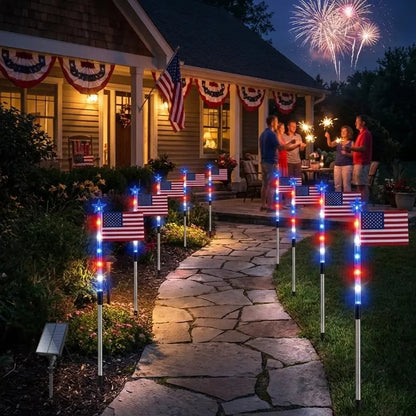 8-Piece Flag Light Set
