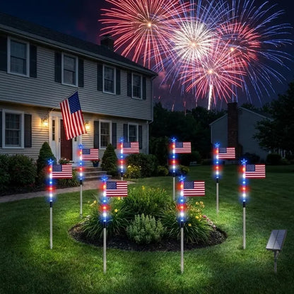 8-Piece Flag Light Set