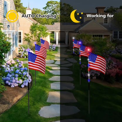 8-Piece Flag Light Set