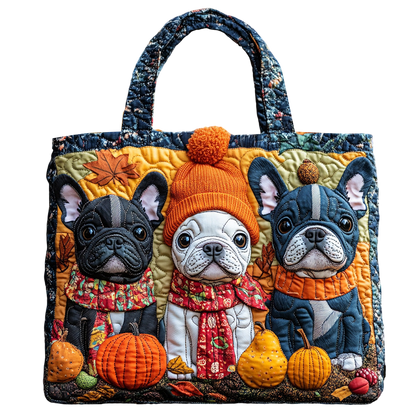 Animal Embroidered Tote Bag