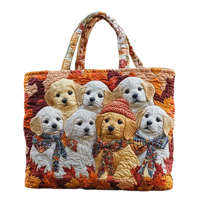 Animal Embroidered Tote Bag