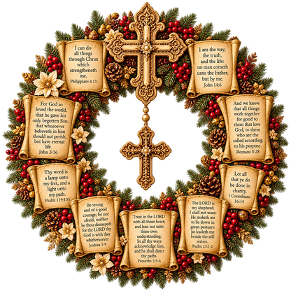 Hobelis™ Jesus Scripture Wreath